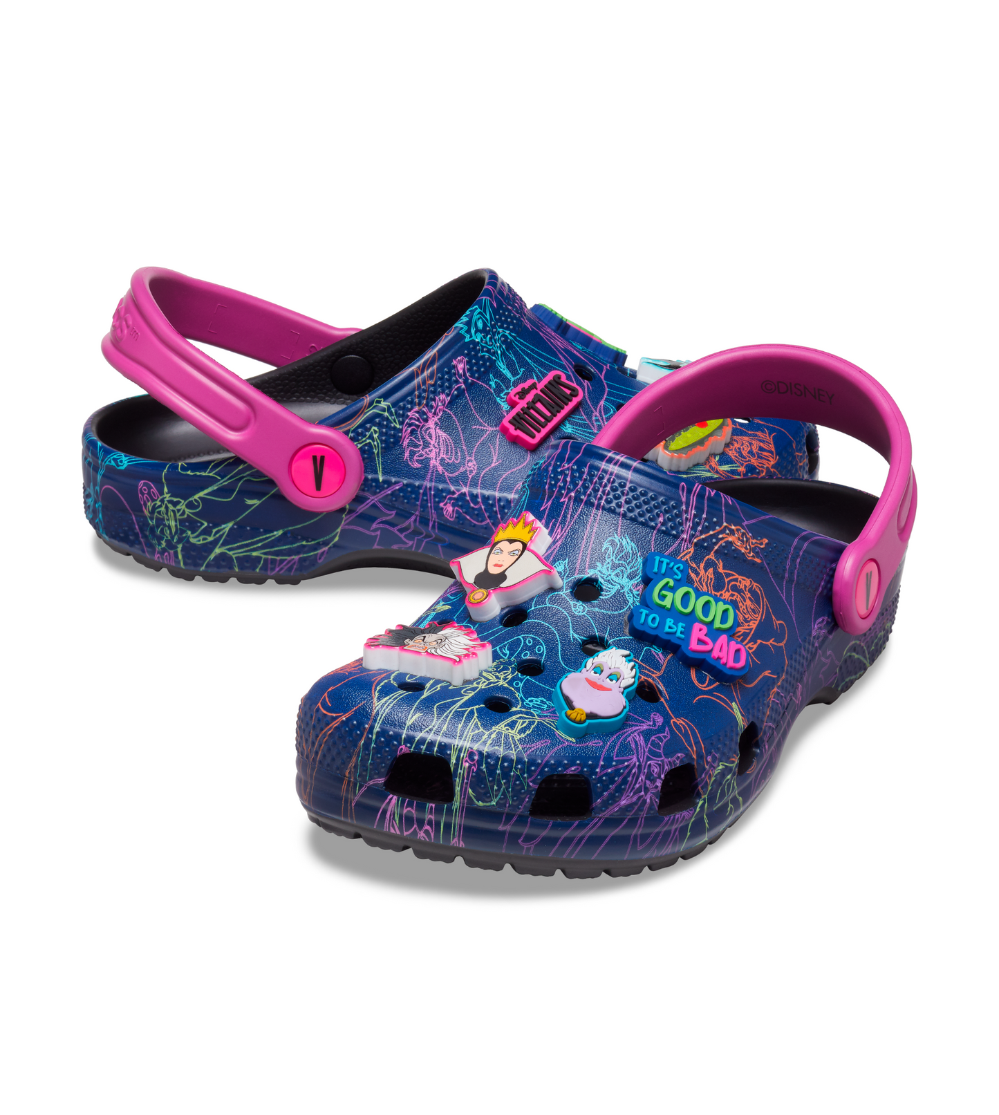 Classic Disney Villains Clog Kids