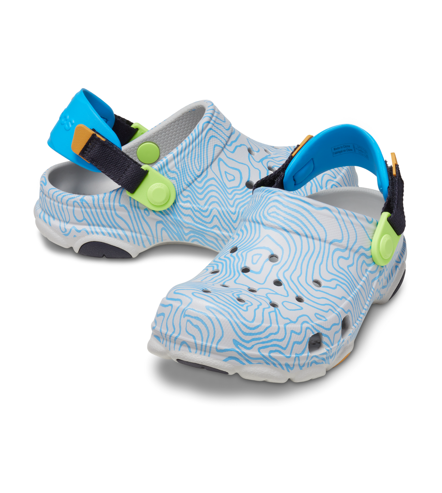 Classic All Terrain Topographic Clog Kids