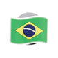 Brazil Flag Jibbitz