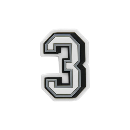 Number 3 Jibbitz
