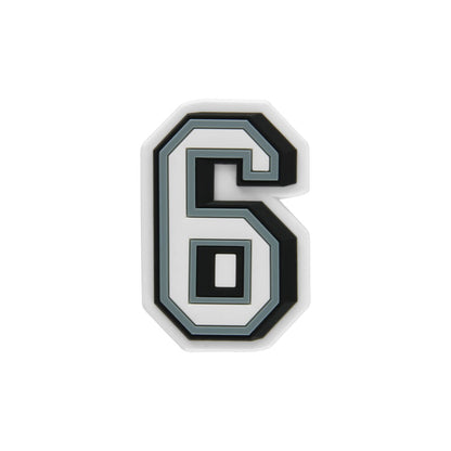 Number 6 Jibbitz