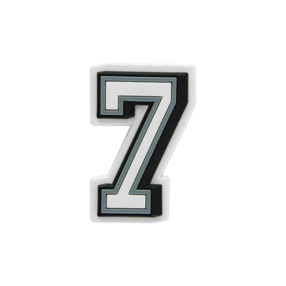 Number 7 Jibbitz