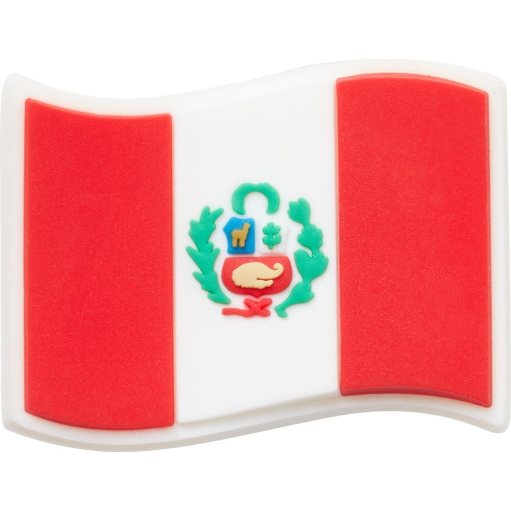 Large Peru Flag Jibbitz