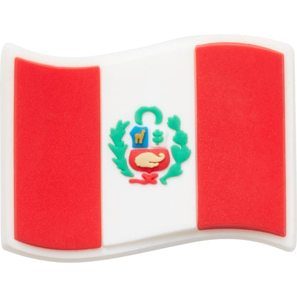 Jibbitz Large Peru Flag