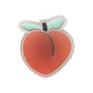 Jibbitz Unisex Translucent Peach Personajes