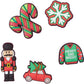 Jibbitz Red And Green Ornament Pack Intereses Y Hobbies