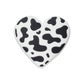 Jibbitz Unisex Cow Print Heart Símbolos