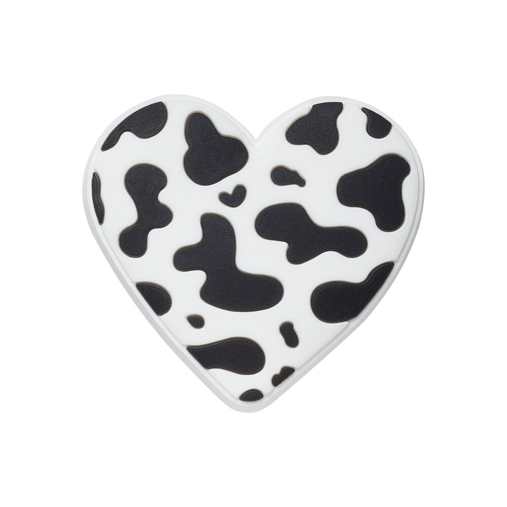 Jibbitz Unisex Cow Print Heart Símbolos