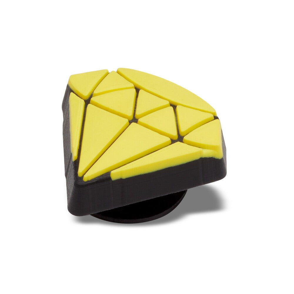 Jibbitz Unisex Yellow Pvc Diamond Símbolos