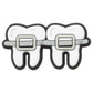 Jibbitz Unisex Teeth With Braces Símbolos