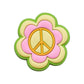 Jibbitz Unisex Peace Sign Flower Símbolos