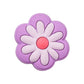 Jibbitz Unisex Pretty Purple Flower Naturaleza
