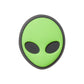Green Alien Head Jibbitz