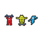 Jibbitz Unisex Monsters 3 Pack Símbolos