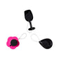 Jibbitz Unisex Pink Sandal Backer 3 Pack Símbolos