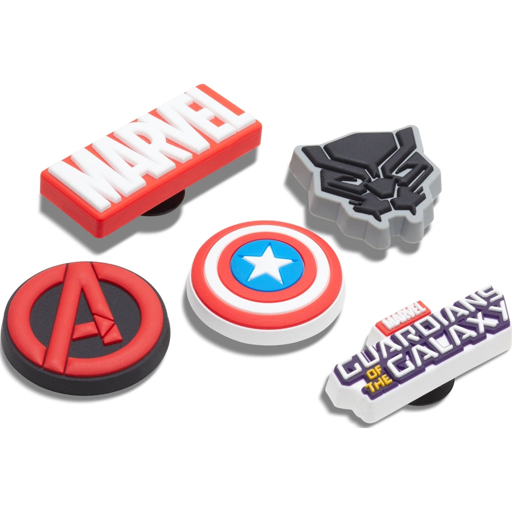 Jibbitz Unisex Marvel 5 Pack Personajes