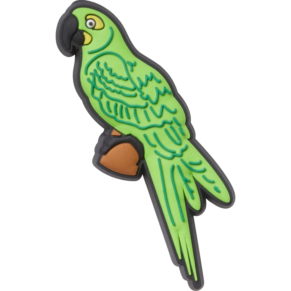 Jibbitz Unisex Green Parrot Animales