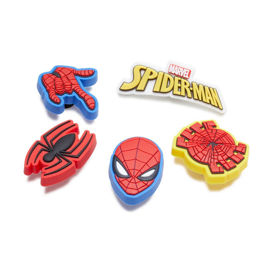 Jibbitz Unisex Spider Man 5 Pack Personajes