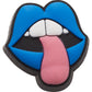 Jibbitz Unisex Blue Lips Símbolos