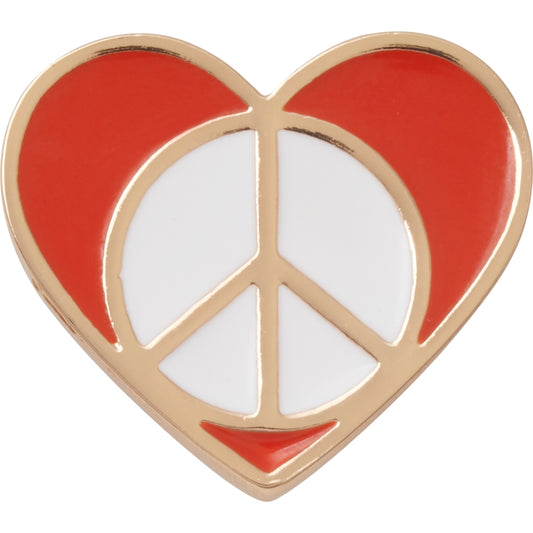 Jibbitz Unisex Peace Sign In Heart Joyería