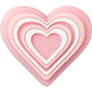 Jibbitz Unisex Led Pink Heart Símbolos