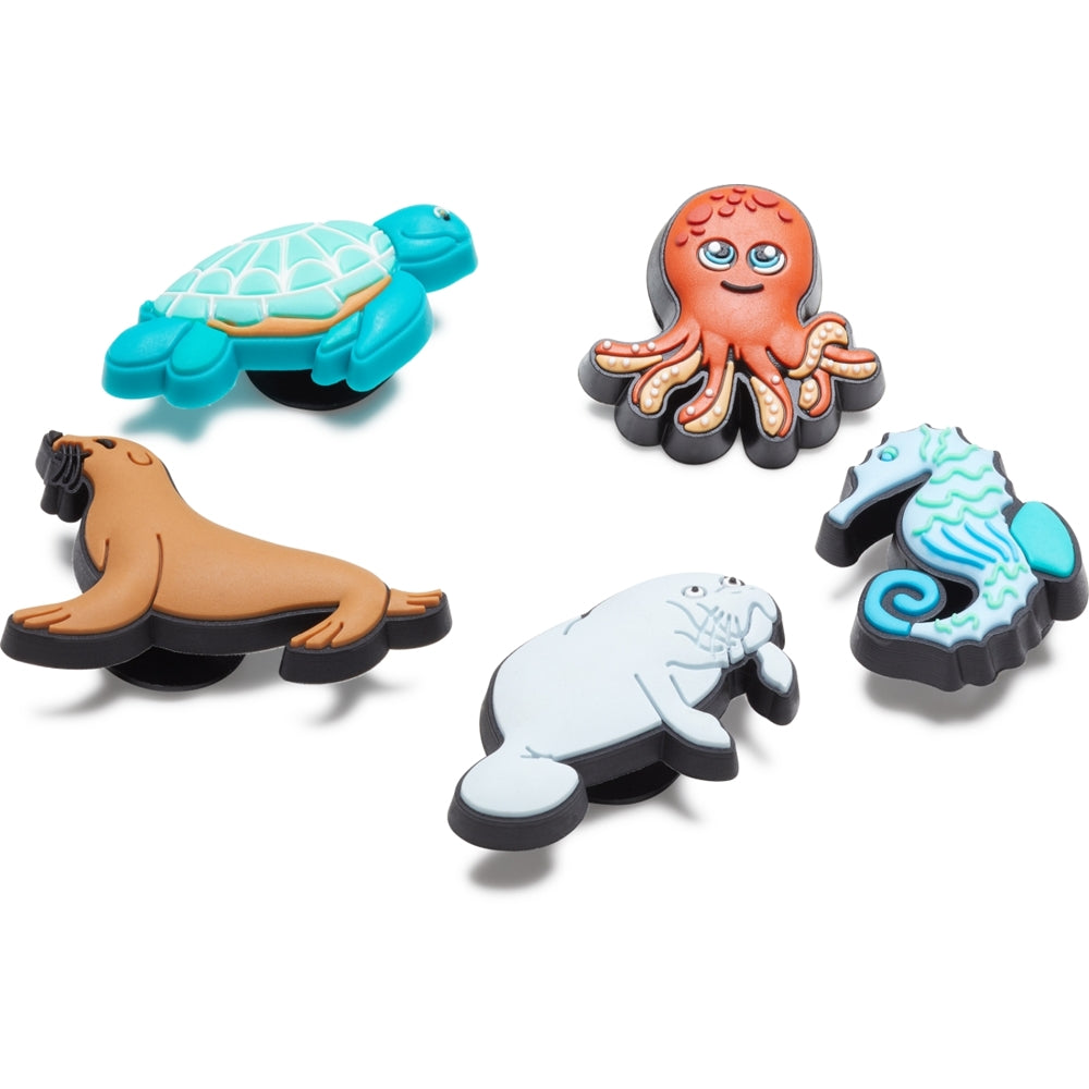 Jibbitz Unisex Sea Creatures 5 Pack Animales
