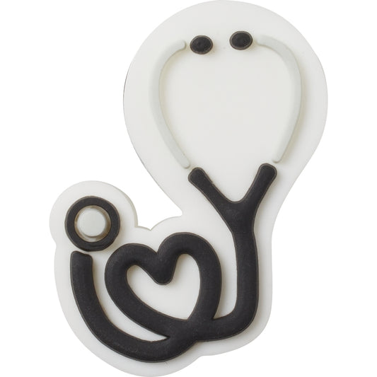 Jibbitz Unisex Heart Stethoscope Símbolos