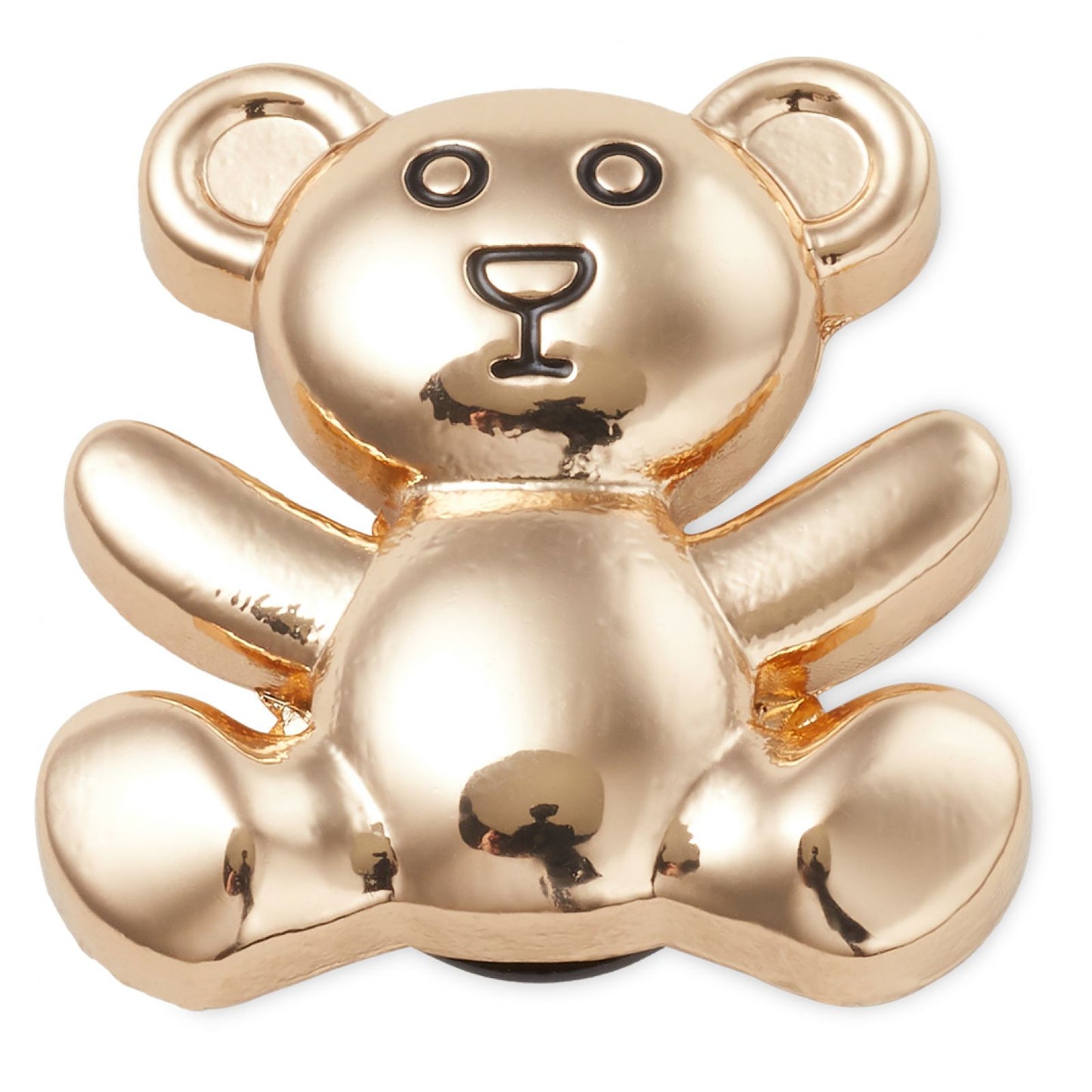Jibbitz Unisex Gold Teddy Bear Joyería