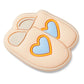 Jibbitz Unisex Heart Slippers Símbolos