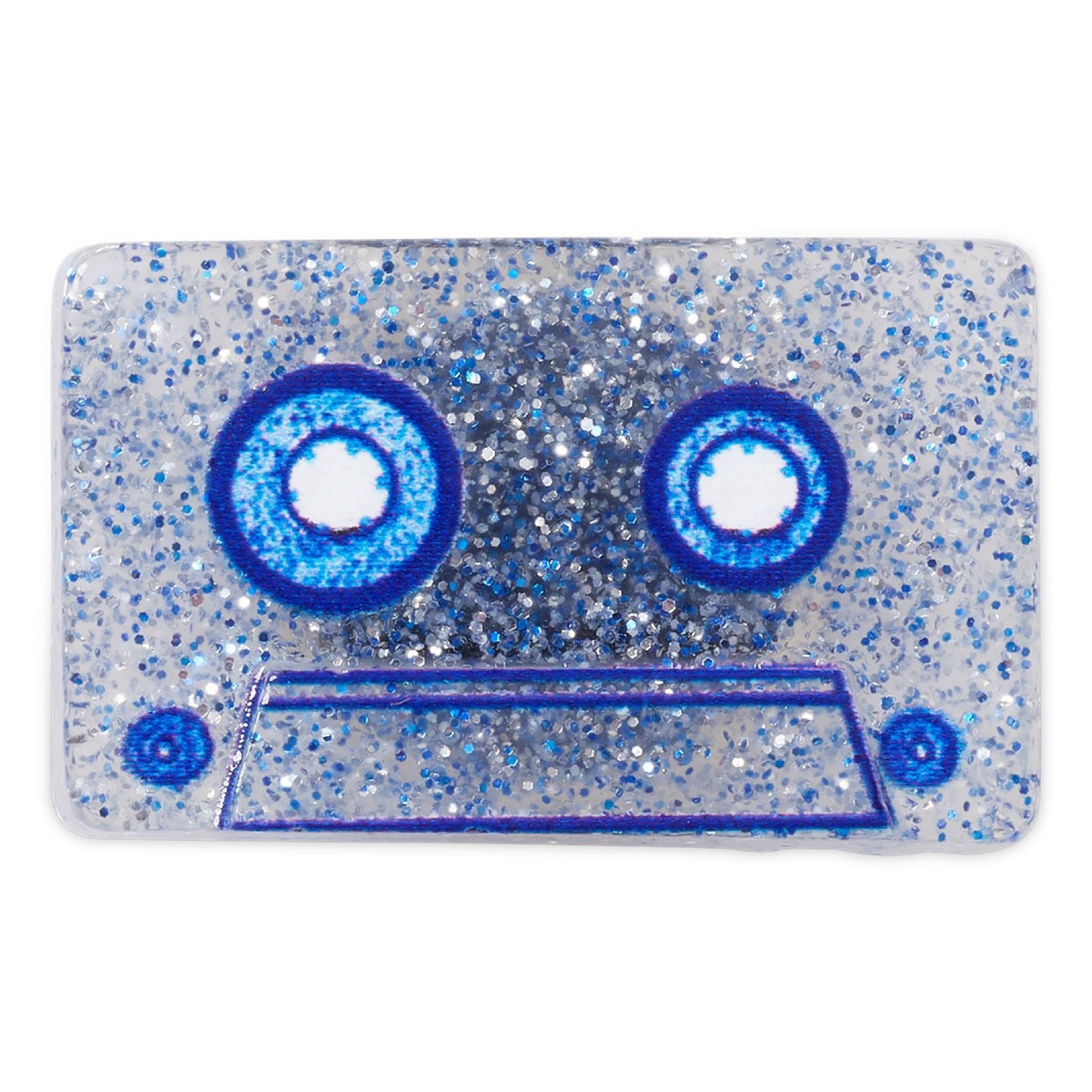 Jibbitz Unisex Glitter Cassette Tape Intereses Y Hobbies