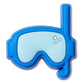 Jibbitz Unisex Blue Goggles Intereses Y Hobbies