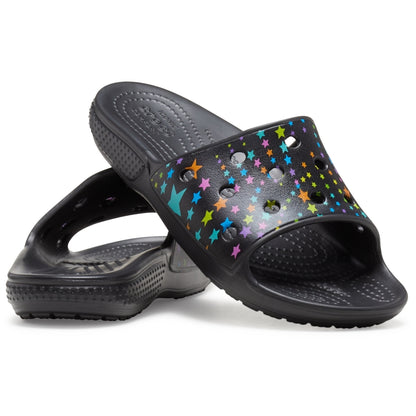 Classic Crocs Printed Slide Niños Grandes