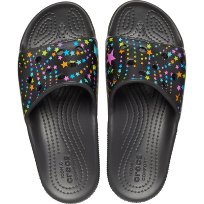 Classic Crocs Printed Slide Niños Grandes