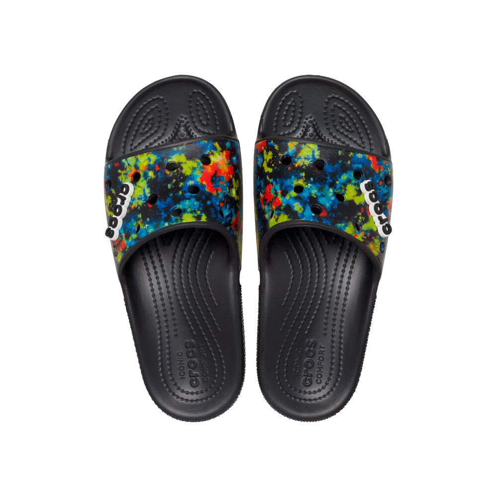 Classic Crocs Tie Dye Graphic Slide