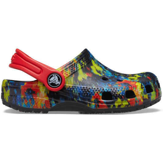 Niños | Classic Tie Dye Graphic Clog