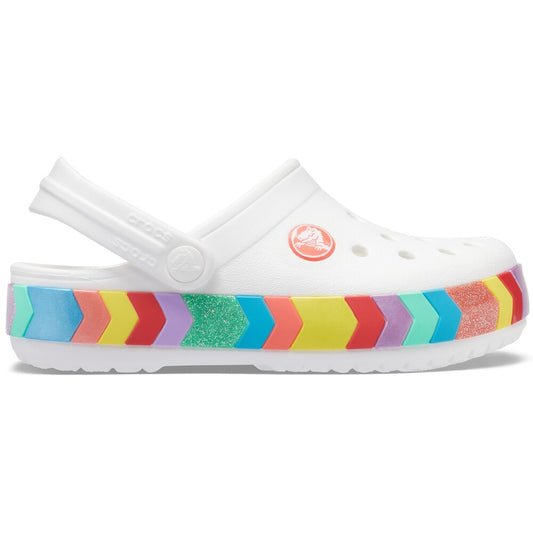 Crocband Chevron Beaded Clog Junior