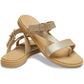 Mujer | Crocs Tulum Metallic Toe Post Sandal