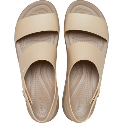 Brooklyn Metallic Low Wedge
