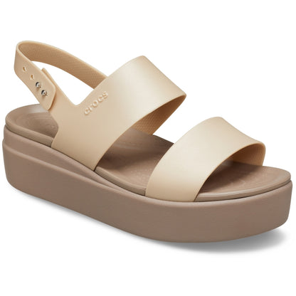 Brooklyn Metallic Low Wedge