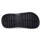 Crocs Mujer Classic Mega Crush Clog Zuecos Negro