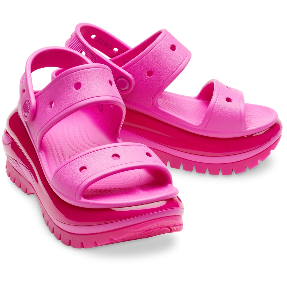 Crocs Mujer Classic Mega Crush Sandal Sandalias Rosado Crocs