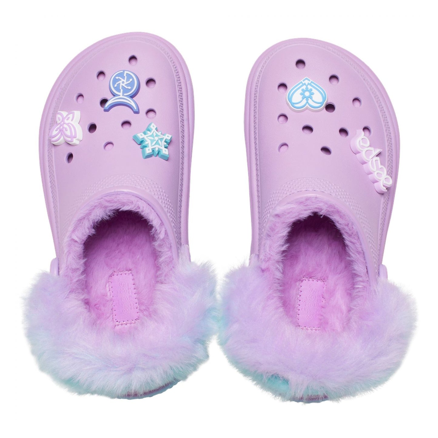 Crocs Mujer Aespa X Crocs Stomp Lined Clog Zuecos Purpura