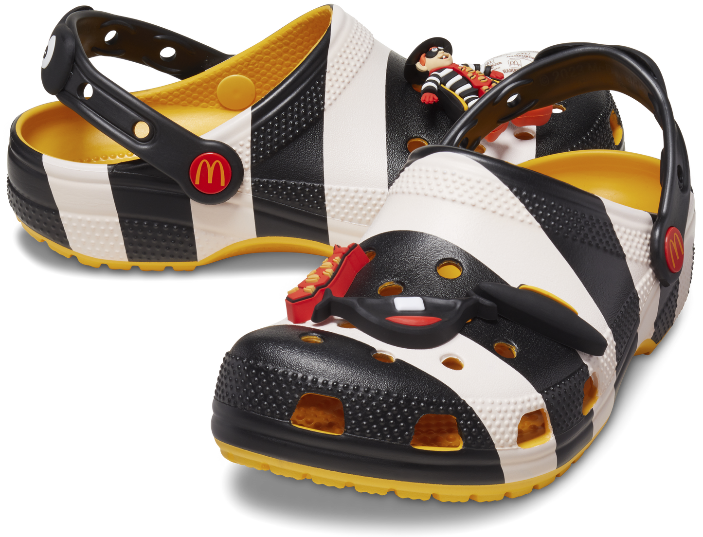 Mcdonalds X Crocs Hamburglar Clog